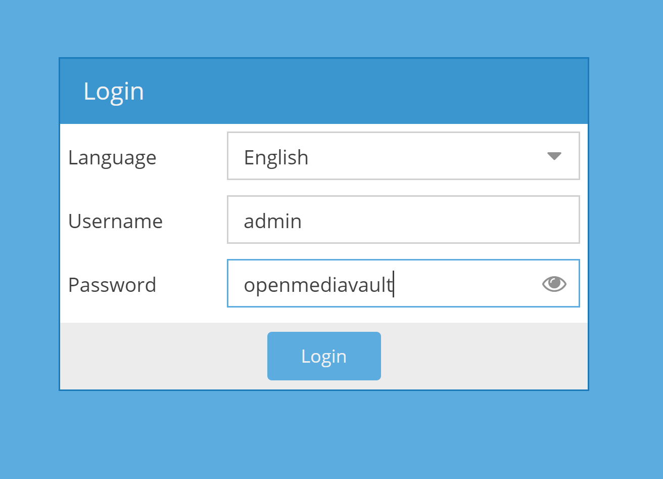 Change administrator password. Login admin password admin. openmediavault пароль по умолчанию. openmediavault.